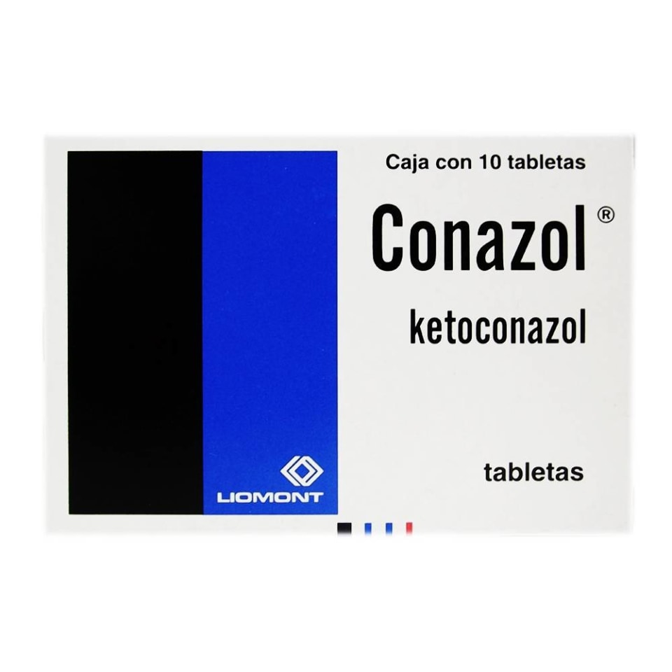 Conazol tabletas 10 pzas de