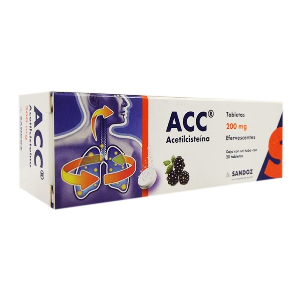 ACC 200 mg 20 tabletas