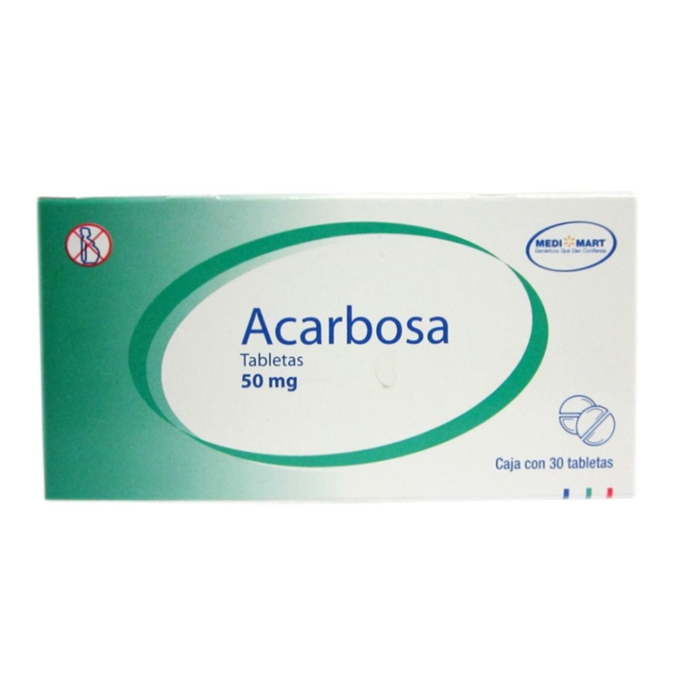 Acarbosa Medi Mart 50 mg
