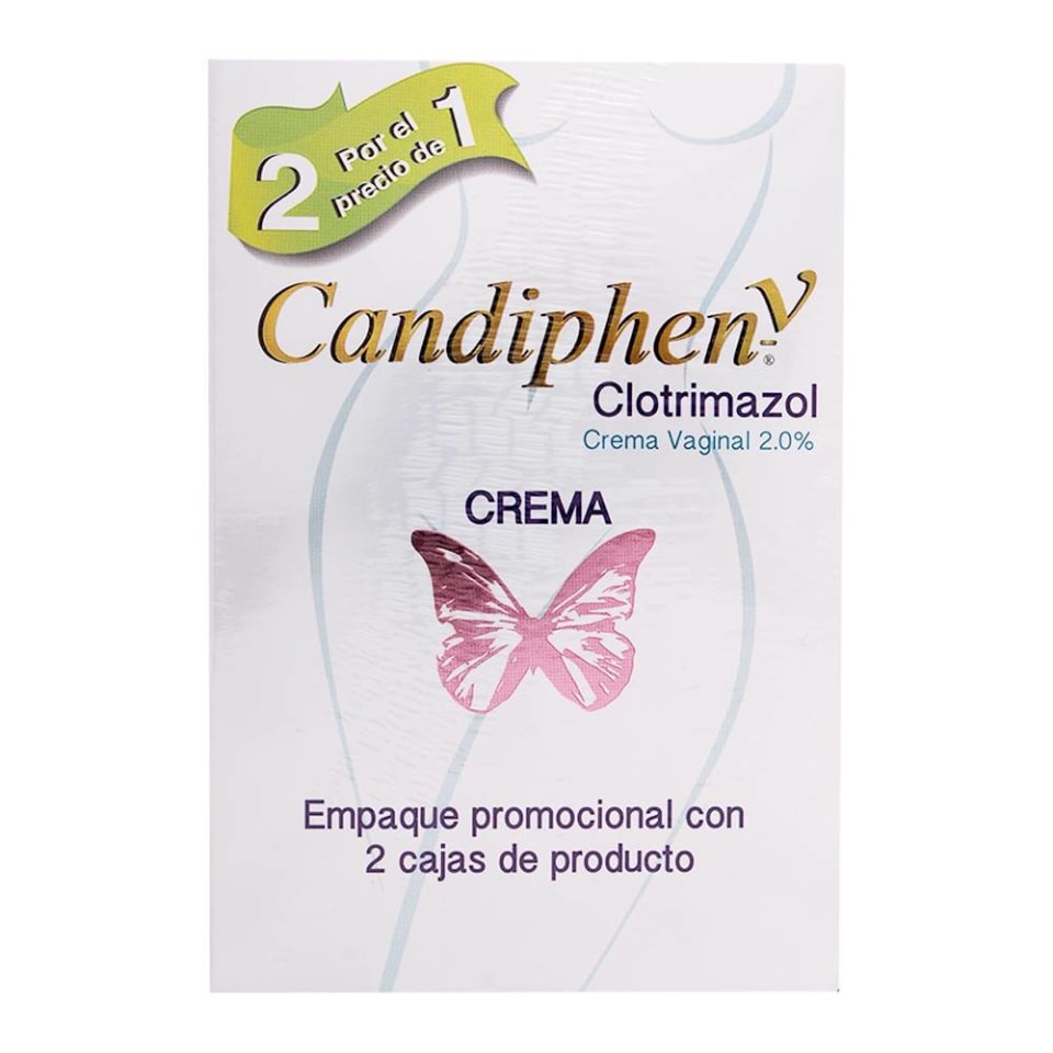 Crema vaginal Candiphen V 2.0%